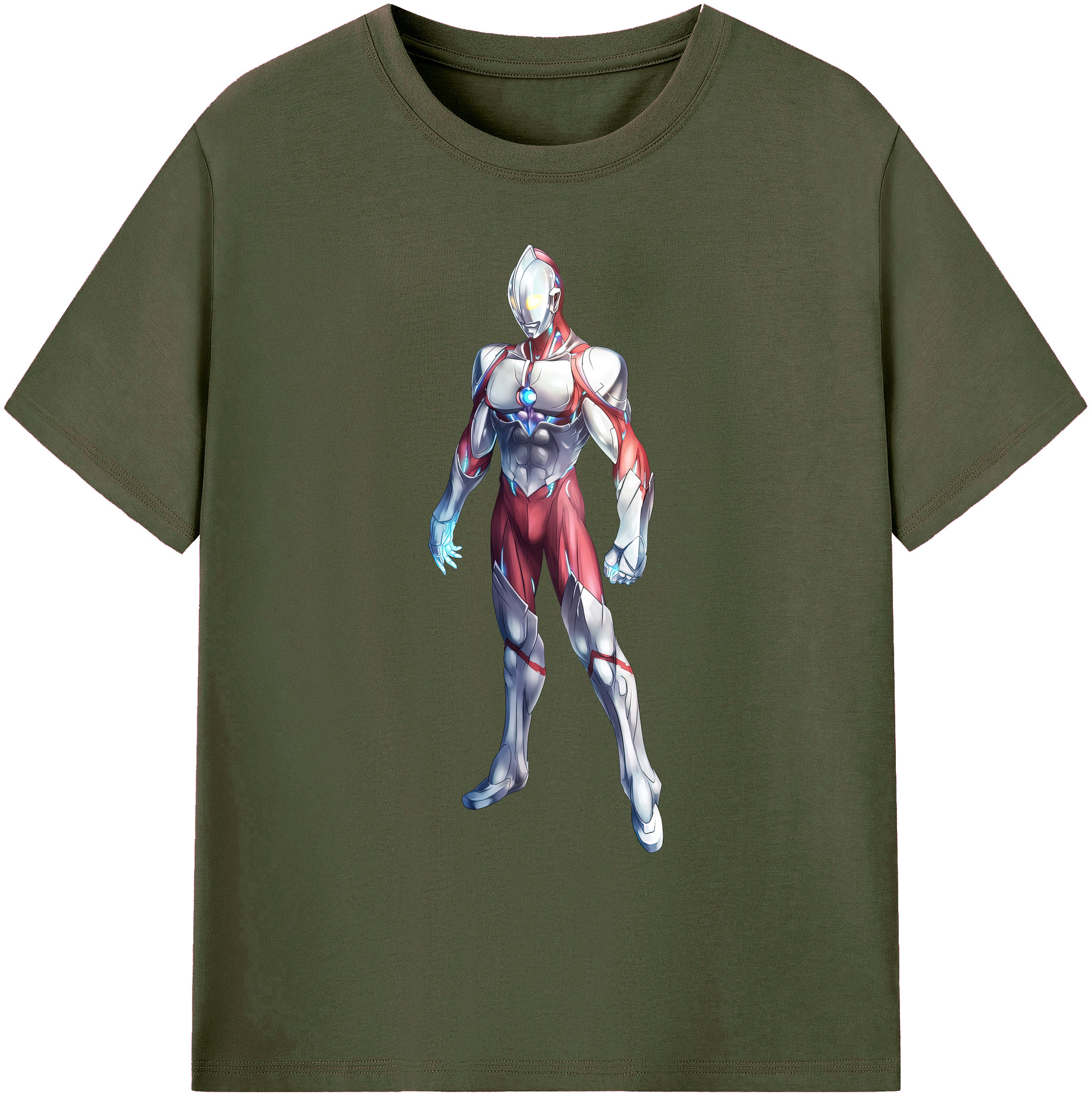 （画像用） ウルトラマン Ultraman 綿100％ メンズ半袖Tシャツ｜肌触りやわらか＆通気性